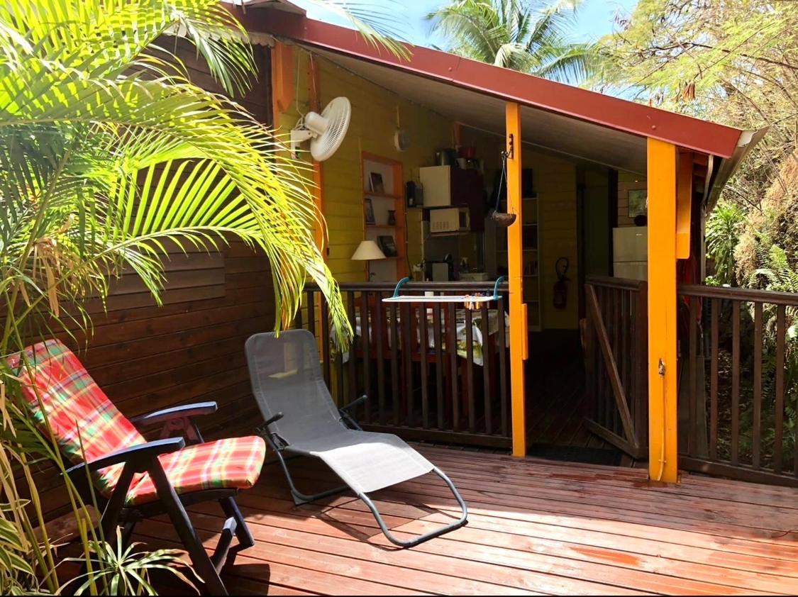 Location Gite Bungalow A 70M De La Plage Bouillante Exteriér fotografie